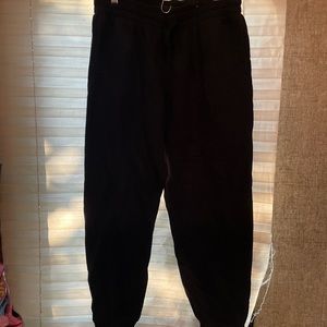 H&M Black Sweatpants | Size M